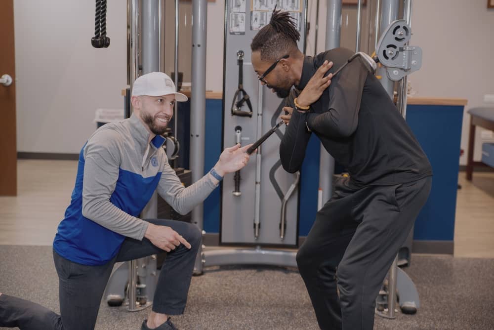Golf performance training with motion sensors